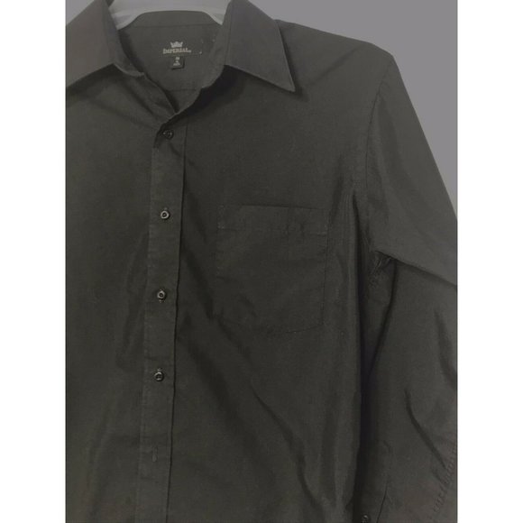 Imperial Black Button-down. 38/15 M2/3 Very Good condition - Picture 3 of 10
